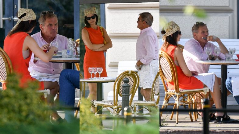 Marek Włodarczyk puszcza dymka w restauracji 