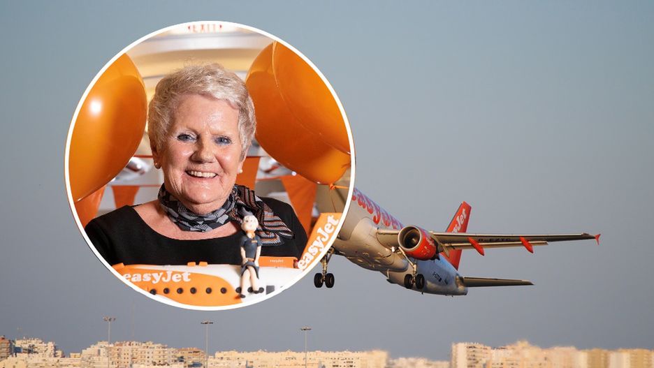 Pam Clark, najstarsza brytyjska stewardesa, skończyła 73 lata