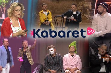 Materiały promujące usługę Kabaret GO