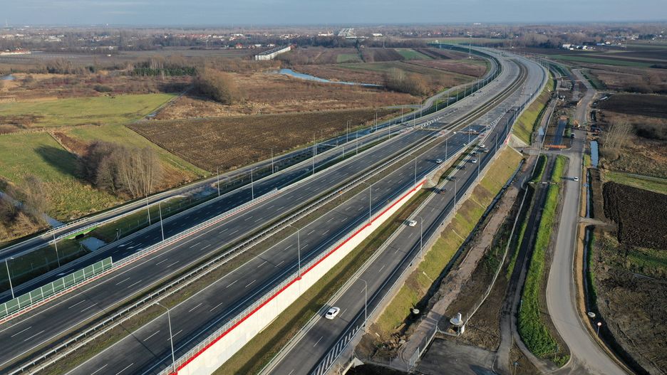 Warszawa. Na Ursynowie trwa budowa Południowej Obwodnicy Warszawy