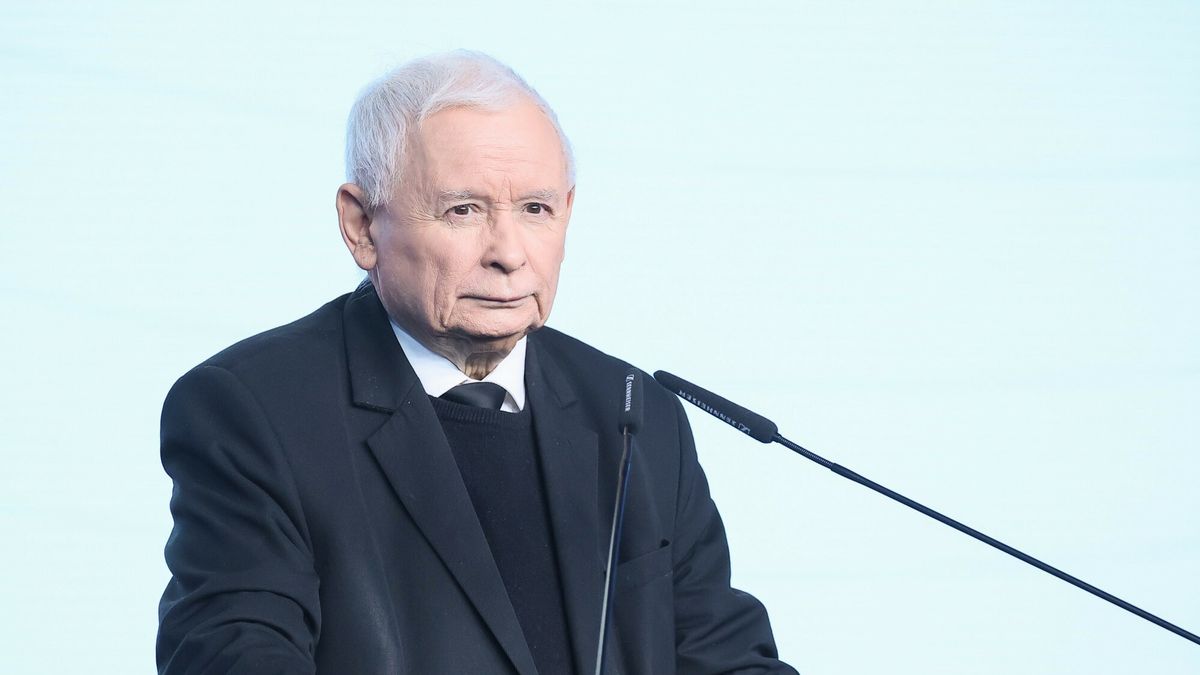 Konferencja Jarosawa Kaczy?skiego po chorobie
Fot. Adam Burakowski/East News, 16.02.2026. Warszawa. Pierwsza po chorobie konferencja prasowa prezesa PiS Jaroslawa Kaczynskiego (n/z), w siedzibie partii przy Nowogrodzkiej.
Adam Burakowski