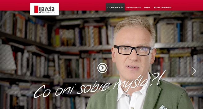 Paulina Reiter, Mariusz Szczygieł i Adam Wajrak reklamują paywalla „Gazety Wyborczej”