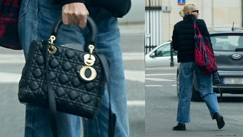 Małgorzata Kożuchowska z torebką za 28 tysięcy złotych