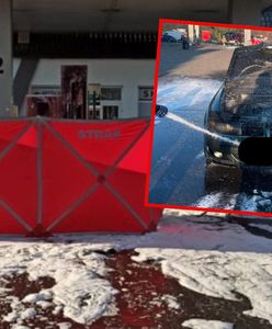 Spłonął na stacji. Tragedia przed dystrybutorem. Trwa dochodzenie