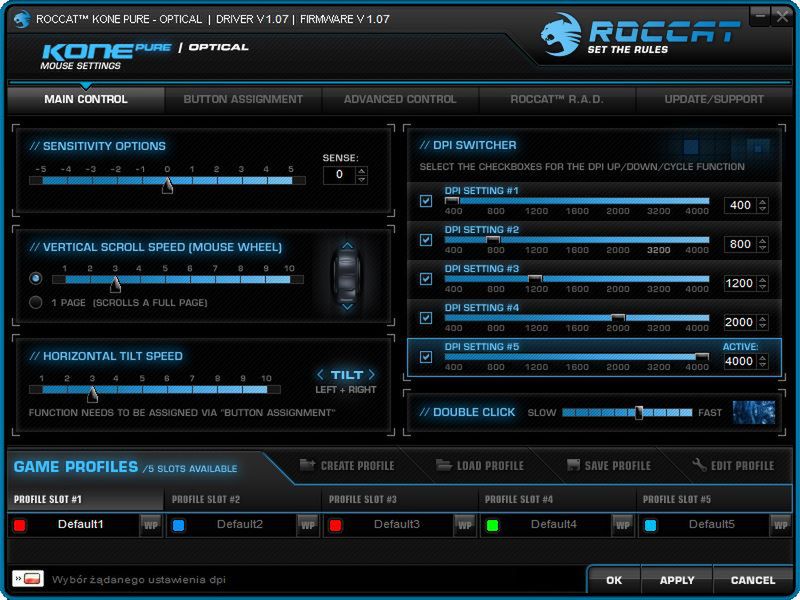 Roccat Kone Pure Optical – niemiecka solidność, japońska technologia [test] 5