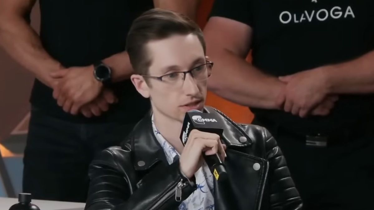 Na zdjęciu: Sierhej 'Piwko Nie Można' Mykhailiuk