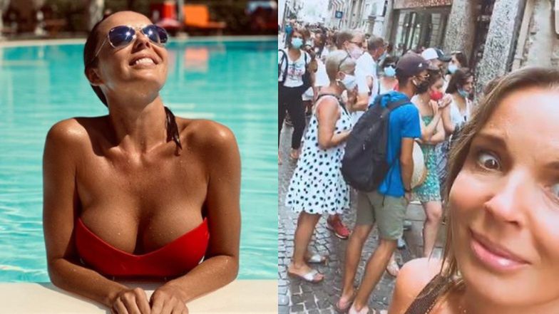 Agnieszka Włodarczyk jest zirytowana natłokiem turystów na wakacjach