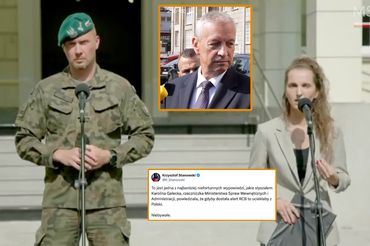 Rzeczniczka MSWiA Karolina Gałecka