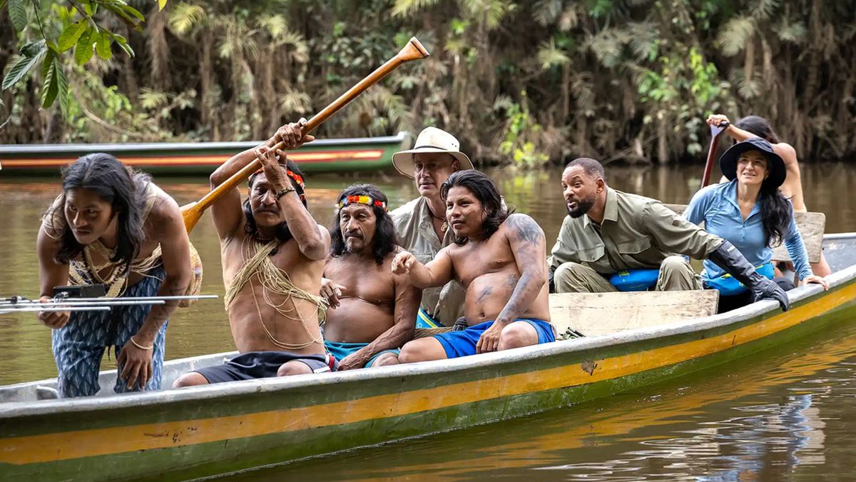 kadr z serialu "Pole to Pole"