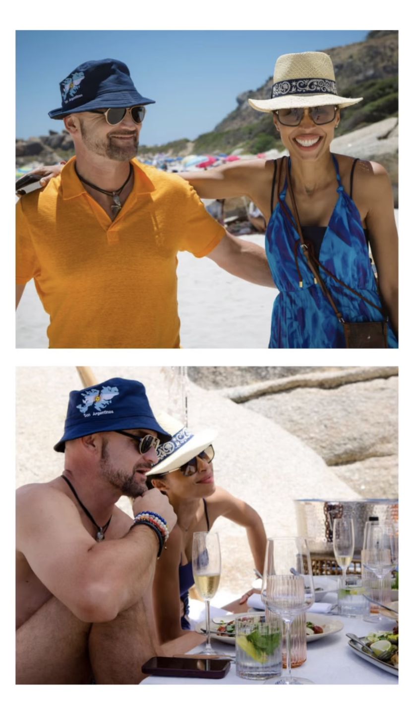 Rajskie wakacje Omeny Mensah i Rafała Brzoski