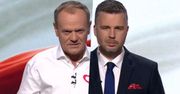 Debata TVP. Tusk wbił bolesną szpilę Rachoniowi. Pracownik TVP odbił piłeczkę