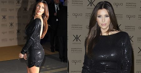 Kardashian w sukience "własnego projektu"! ŁADNA?