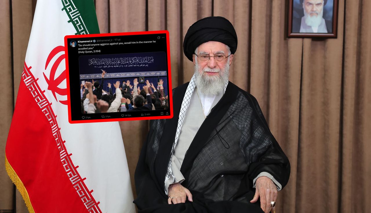 2 mln wyświetleń. Wpis na koncie Chameneiego. Cytował Koran