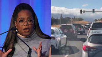 Mieszkańcy Hawajów OSKARŻAJĄ Oprah Winfrey o BLOKOWANIE ucieczki przed tsunami! "Utknęłam z dziećmi w ciężarówce"