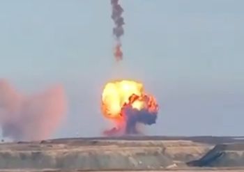 Wszystko się nagrało. Nieudana próba rakietowa Rosjan