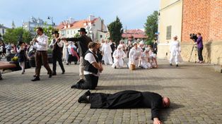 Wyjątkowy performance na rzeszowskich ulicach