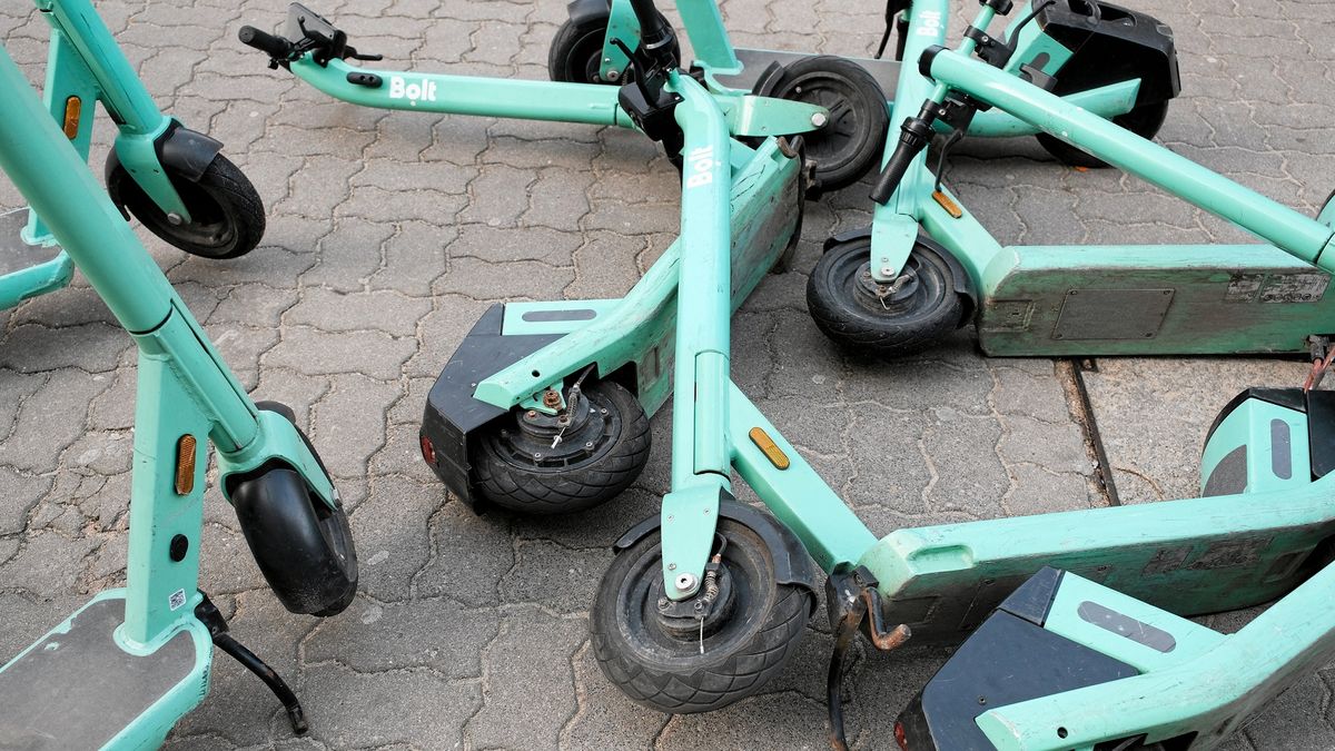 Rajd na hulajnogach elektrycznych skończył się źle