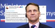 Sikorski uderza w Nawrockiego. "Rolą prezydenta nie jest paraliżowanie państwa"