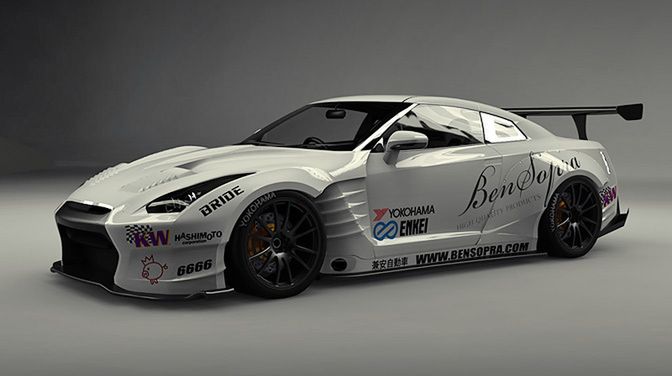 BenSopra Nissan GT-R R35