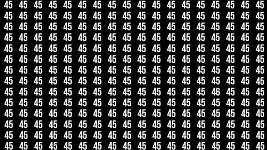 Znajdź liczbę 46