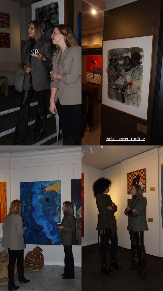 Omenaa Mensah i Małgorzata Rozenek