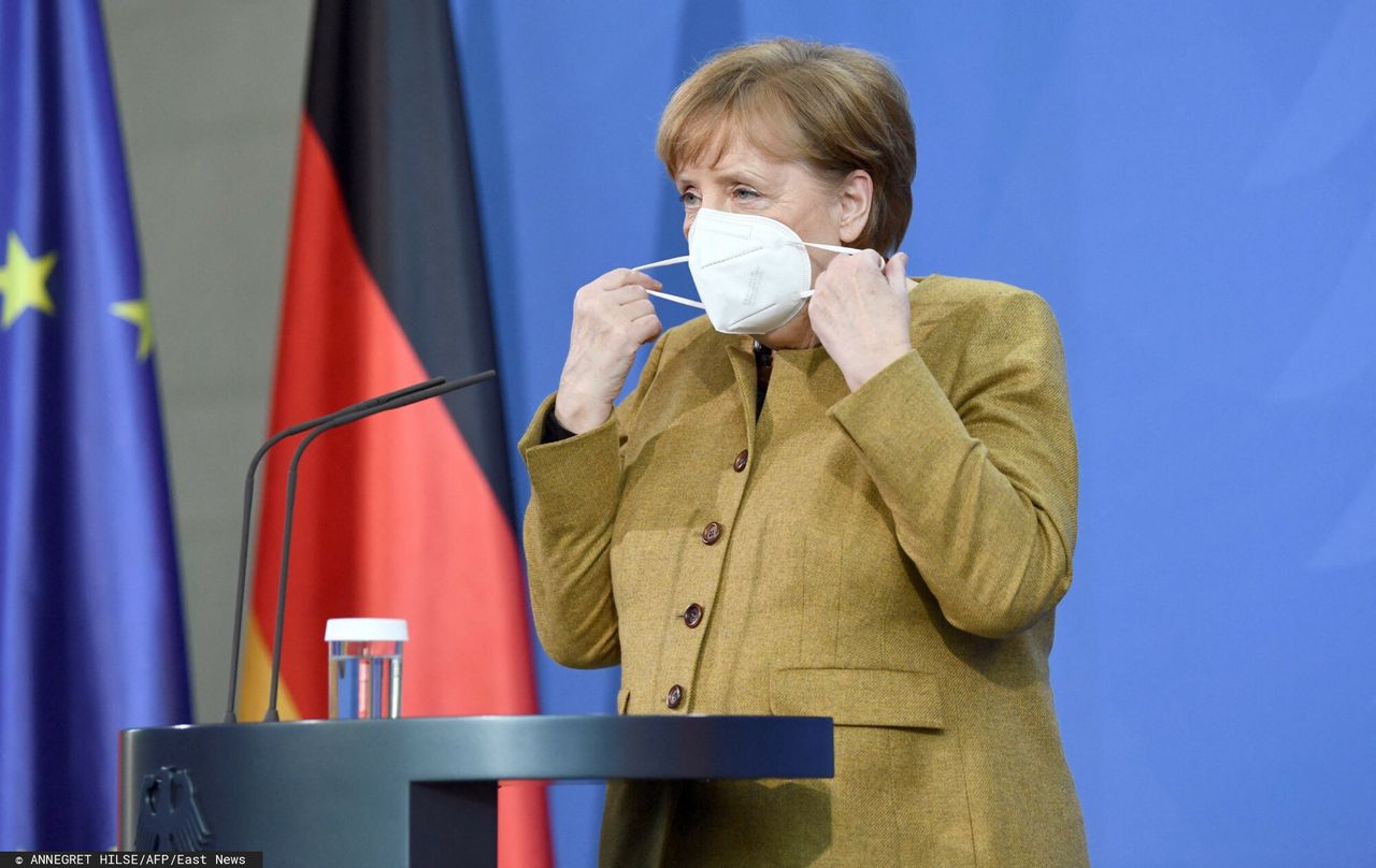 Koronawirus. Kanclerz Niemiec Angela Merkel