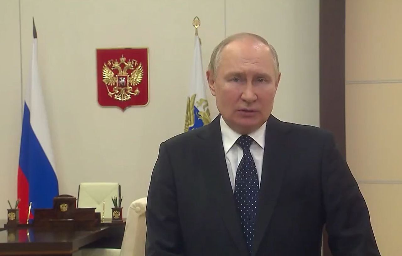 Putin przemówił. "Maksymalna koncentracja sił"