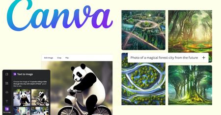 Powiedz co chcesz zobaczyć, Canva ci to wygeneruje