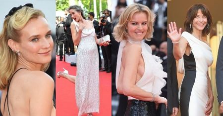 Cannes 2021. Gwiazdy zadają szyku podczas drugiego dnia festiwalu: Andie MacDowell, Diane Kruger, Sophie Marceau (ZDJĘCIA)