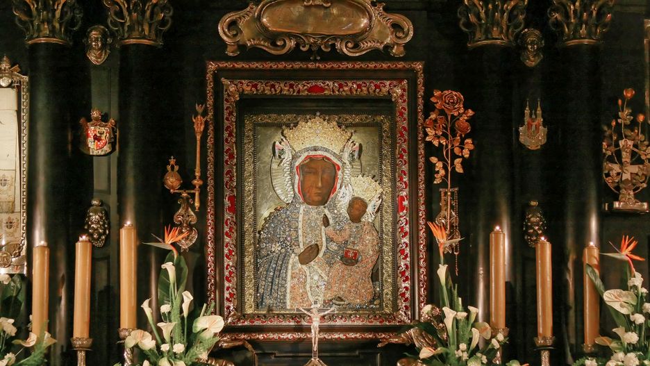 Wonderful Image of the Black Madonna of Czestochowa
wonderful painting, luminous mount, anniversary, pauline, god's mother, painting, monastery, celebration, crotone, new crowns, priests, people, jasna gora, master of goldsmiths, czestochowa, pilgrim, our lady of czestochowa, black madonna, coronation, marian waligora, event, treasure, prior, first lady, pauline priest, pilgrims, pilgrimage, wonderful painting, luminous mount, anniversary, pauline, god's mother, painting, monastery, celebration, crotone, new crowns, priests, people, jasna gora, master of goldsmiths, czestochowa, pilgrim, our lady of czestochowa, black madonna, coronation, marian waligora, event, treasure, prior, first lady, pauline priest, pilgrims, pilgrimage