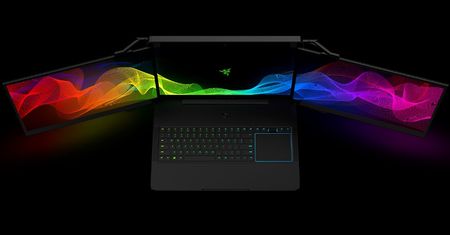 Razer pokazuje laptopa z 3 ekranami i projektor Chroma