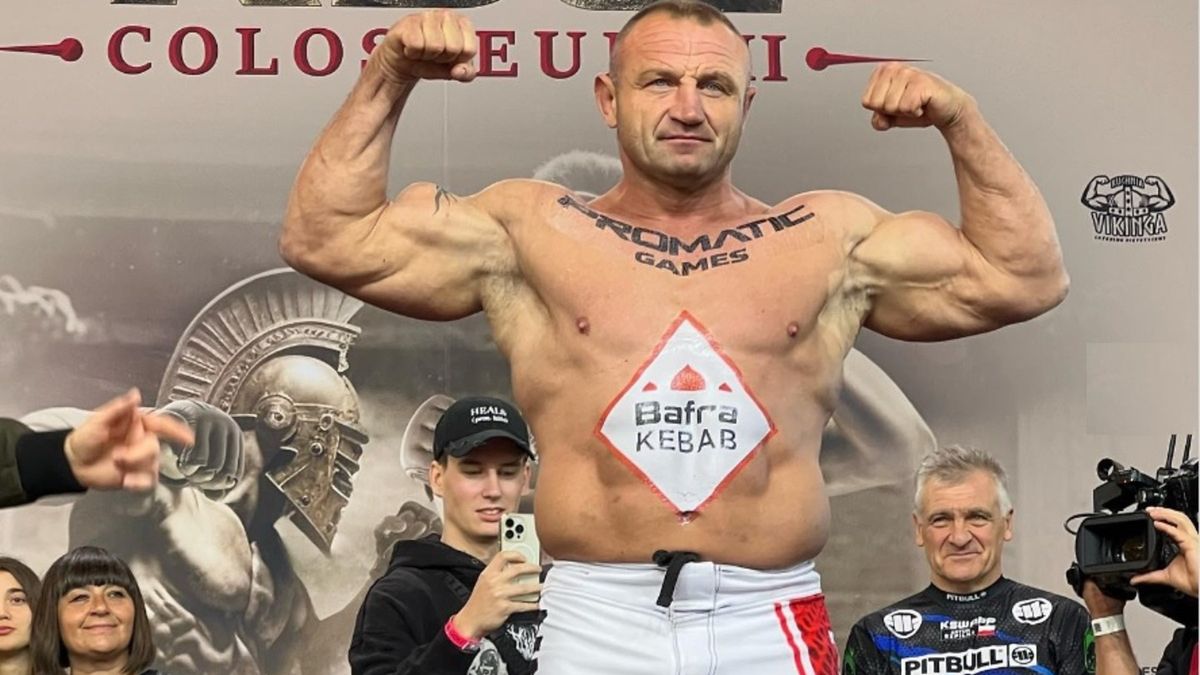 Mariusz Pudzianowski przed galą KSW
