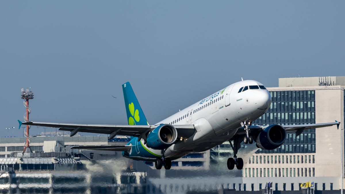 Belgium Daily Life In 2025
BRUSSELS, BELGIUM - APRIL 05: An Aer Lingus Airbus A320 plane bound for Dublin Airport takes off from the Belgian capital's Zaventem airport on April 05, 2025 in Brussels, Belgium. (Photo by Omar Havana/Getty Images)
Omar Havana