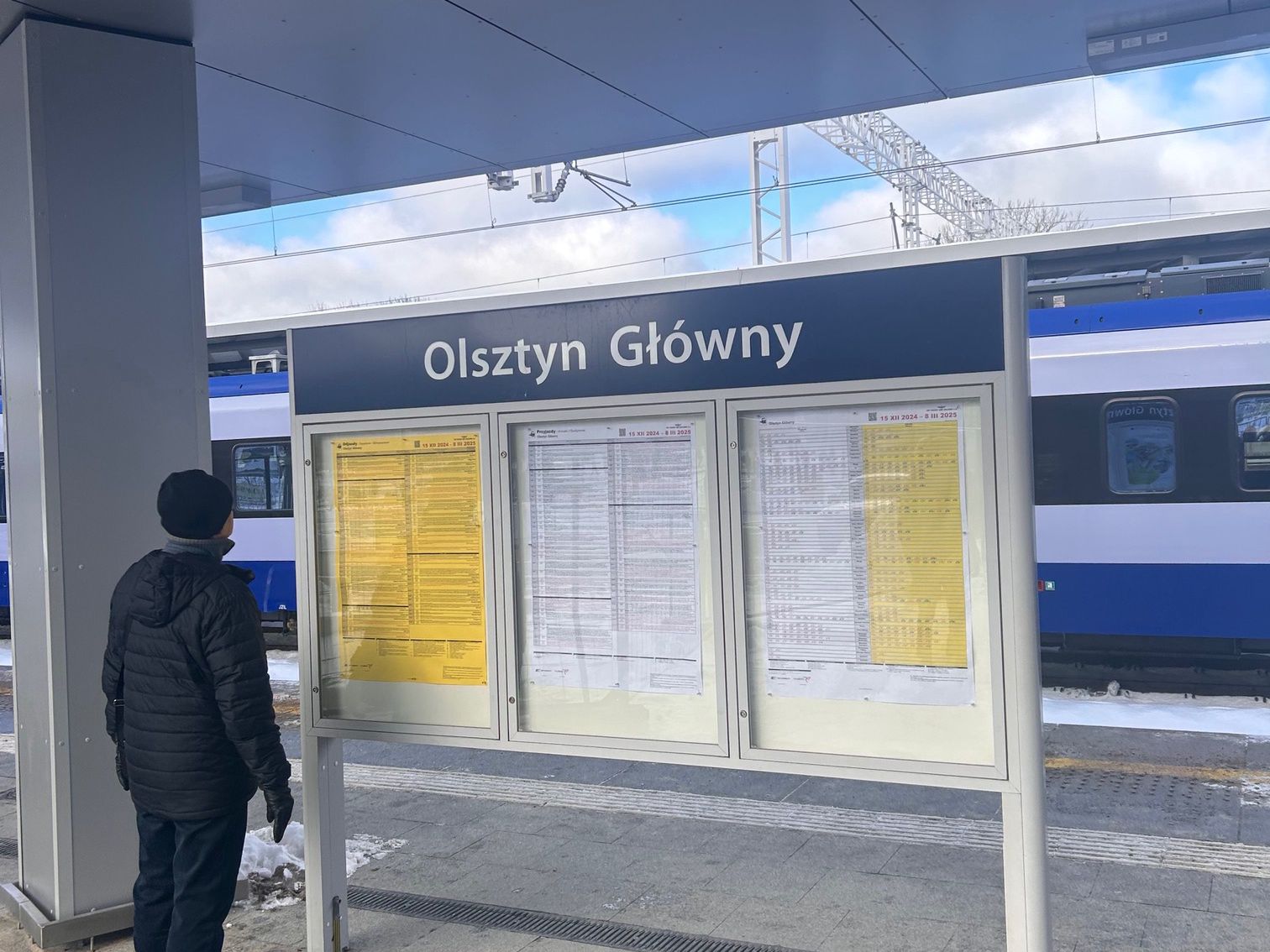 Dworzec w Olsztynie 