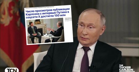 Putin triumfuje. Kreml chwali się zasięgami wywiadu Carlsona