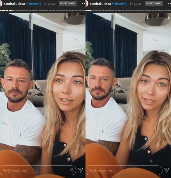 Sandra Kubicka z chłopakiem