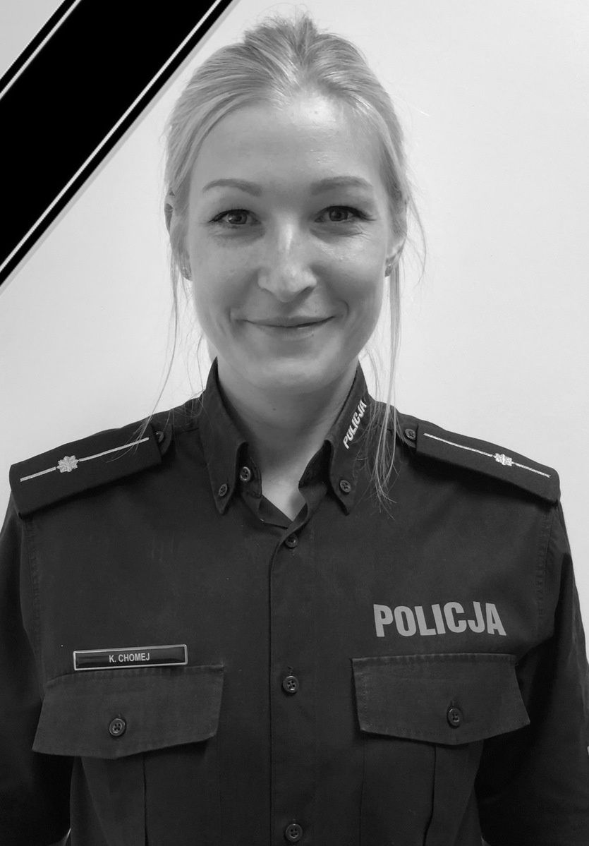 Policjantka Katarzyna Chomej zmarła 4 lipca 2022 r.