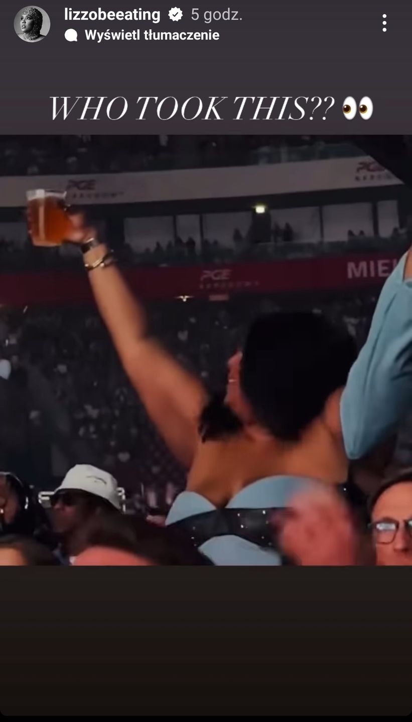 Lizzo na koncercie Beyonce w Warszawie