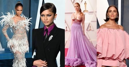 Oscary 2022. NAJLEPSZE KREACJE: zjawiskowa Jessica Chastain, ponadczasowa Zendaya, zmysłowa Zoe Kravitz (ZDJĘCIA)