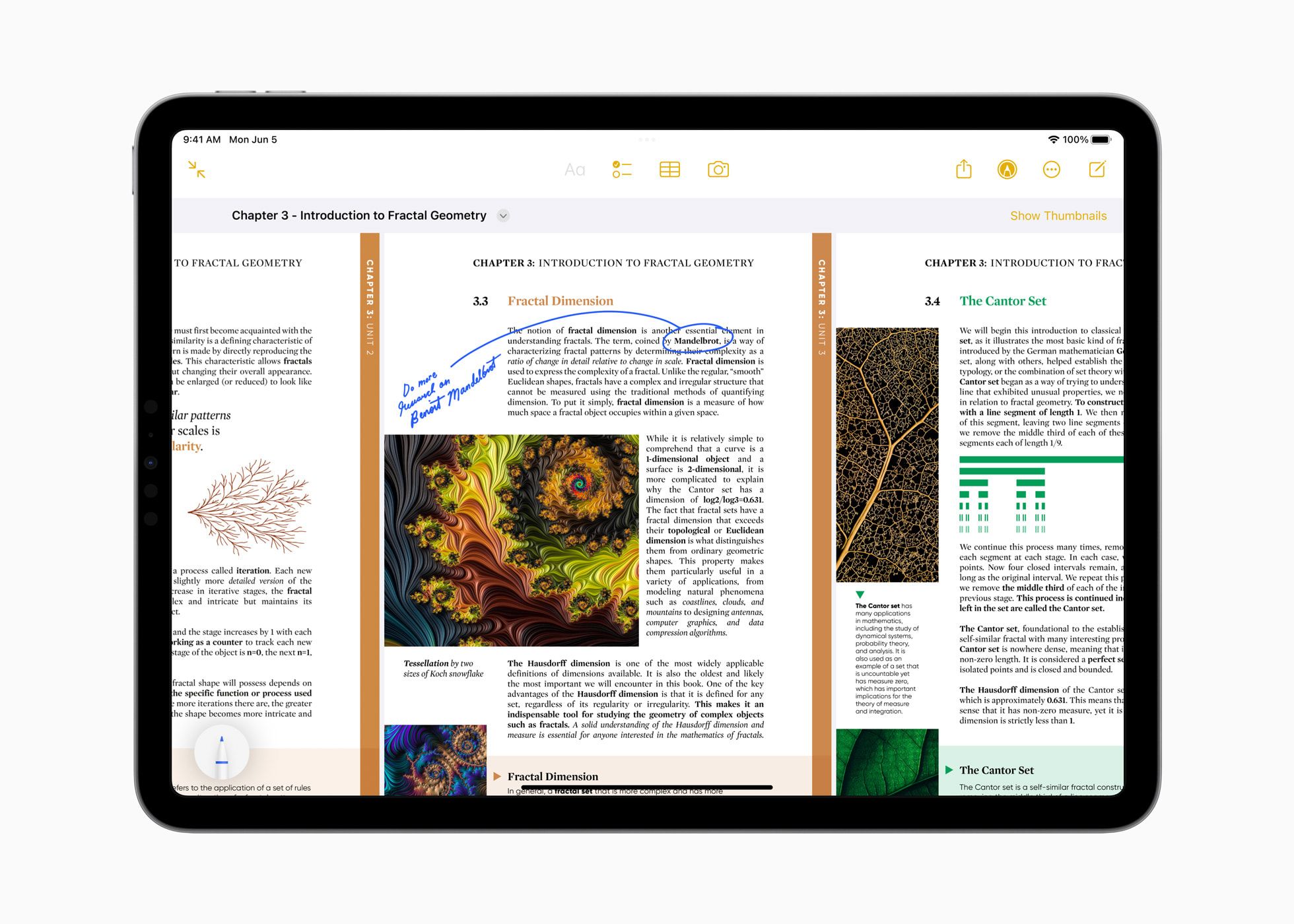 Notatki w iPadOS 17