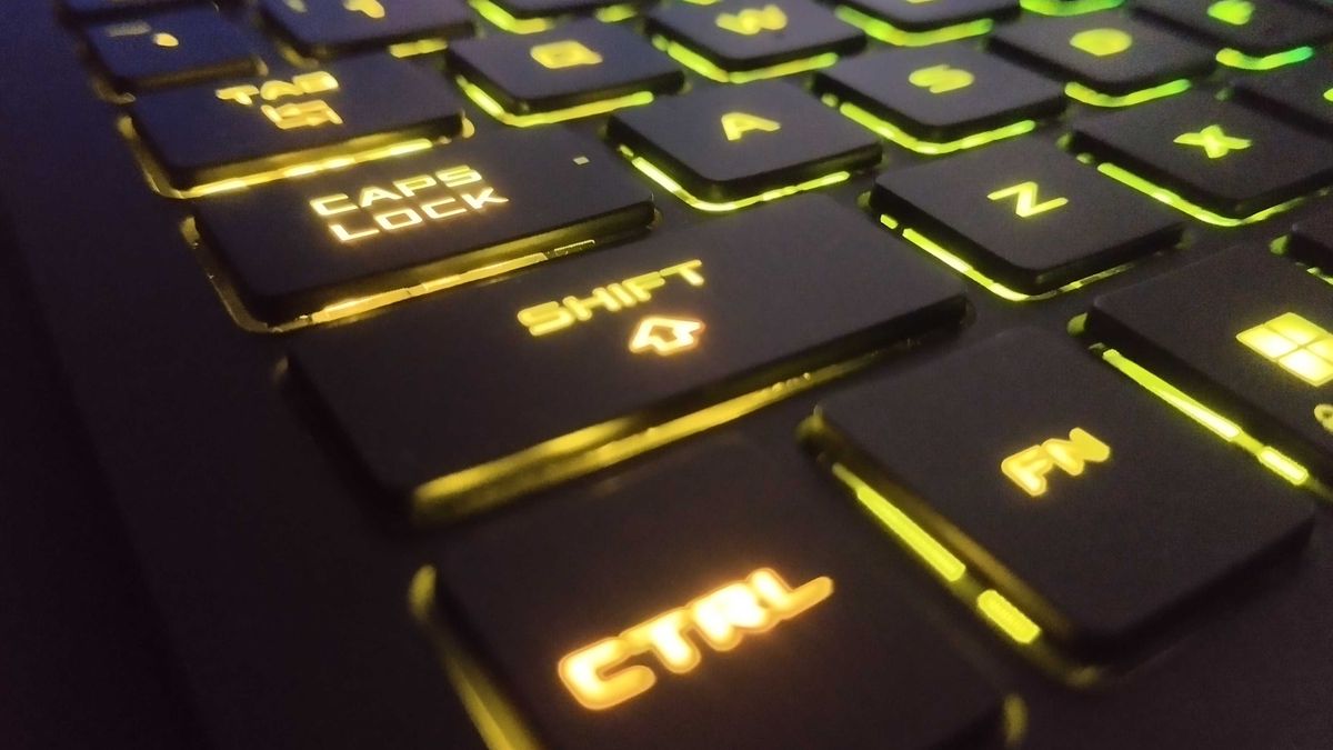 Komputer, laptop, pc, klawiatura