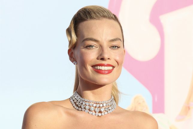 Margot Robbie na premierze "Barbie" w Malibu