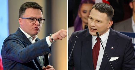 Hołownia ostro o rywalu. "O tym pan Mentzen wam nie powie"