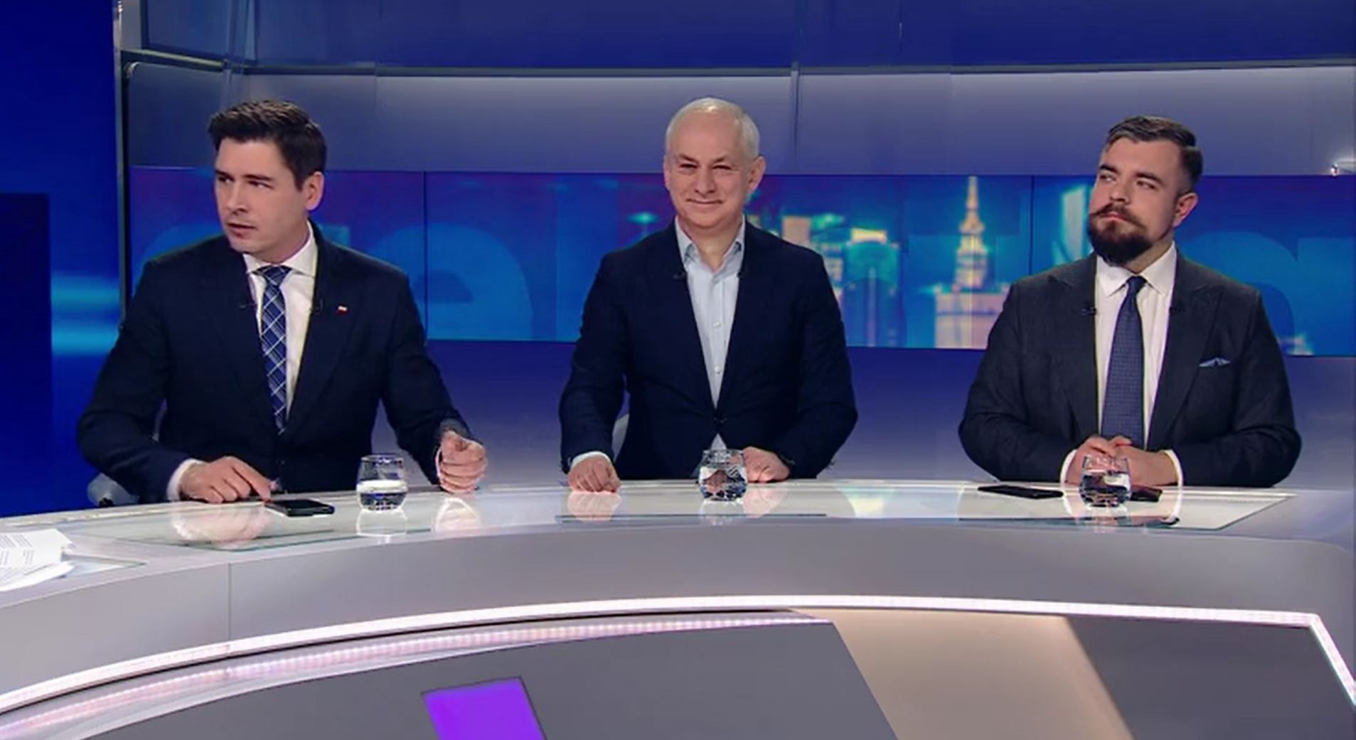  Ostro w studiu telewizyjnym. "Do TVP weszły gangusy"