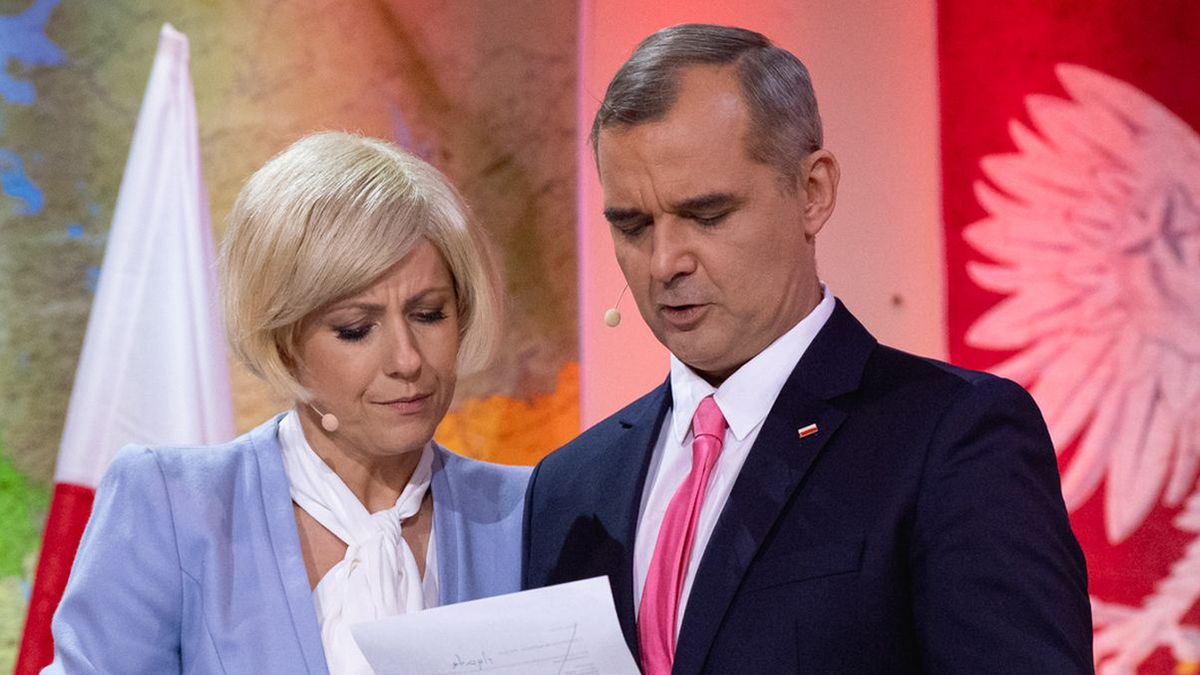 Prezydent i pierwsza dama w skeczu w programie "Kabaret na żywo. Młodzi i moralni"