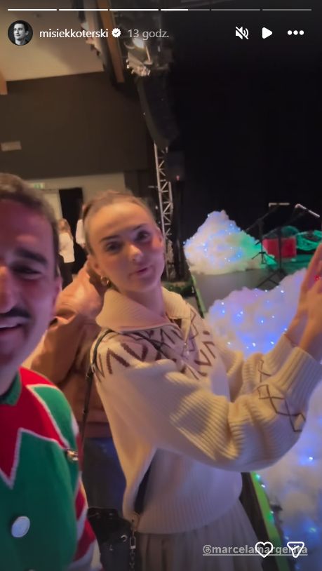 Misiek Koterski i Marcela Leszczak