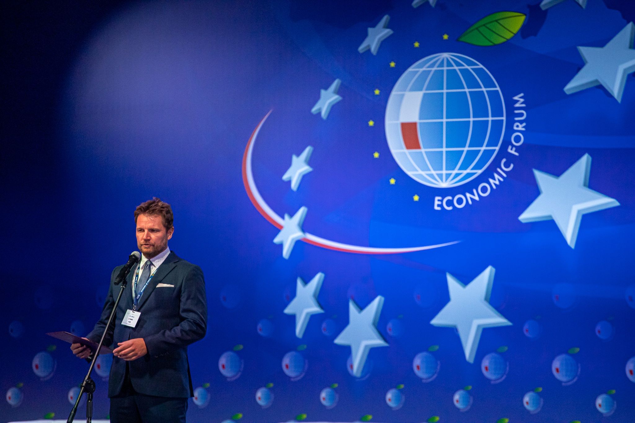 Radosław Jęcek, burmistrz Karpacza