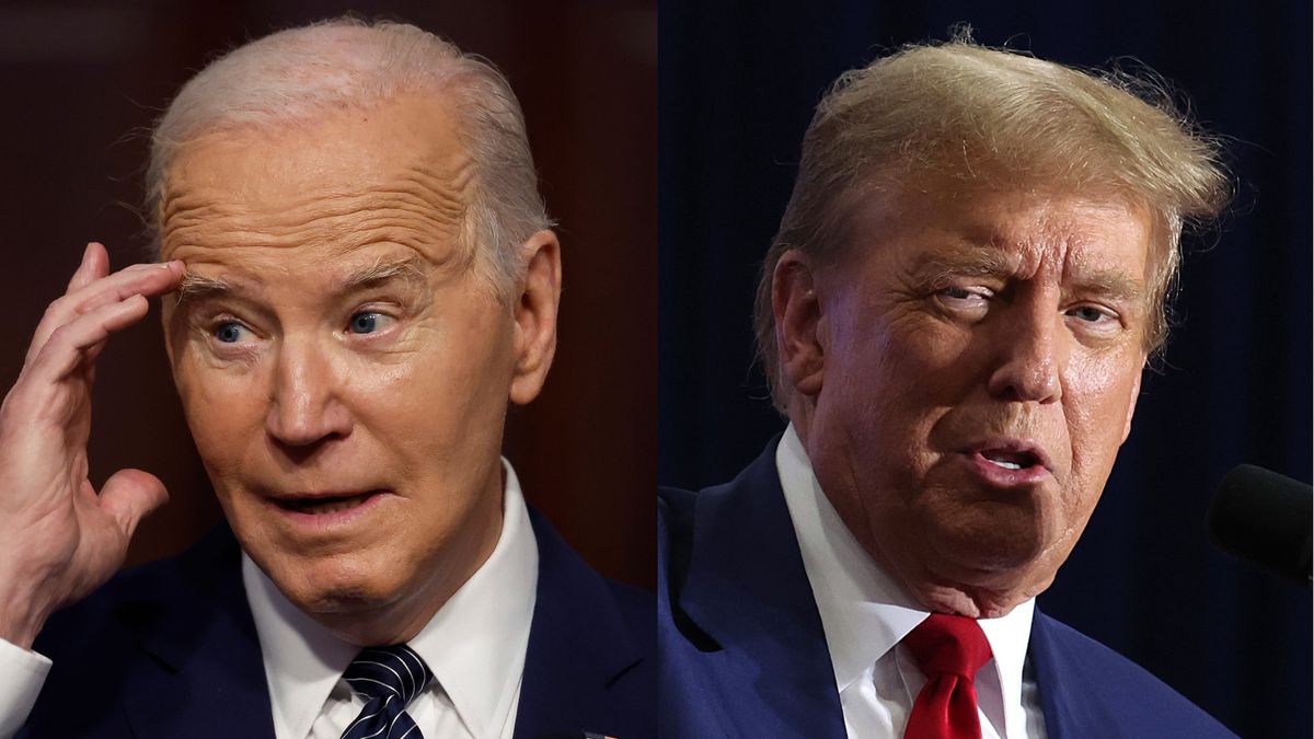 Wyrównana walka Bidena z Trumpem w wyborczych sondażach