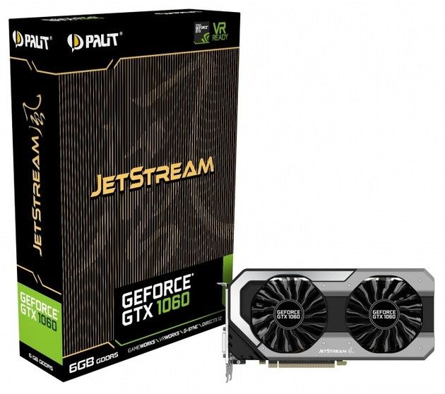 Palit GeForce GTX 1060 JetStream karta graficzna