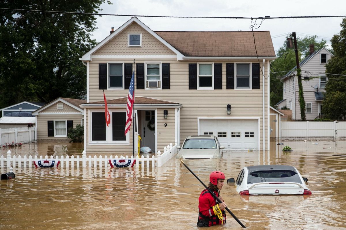 USA. W ostatnim czasie powodzie zrujnowały New Jersey 
